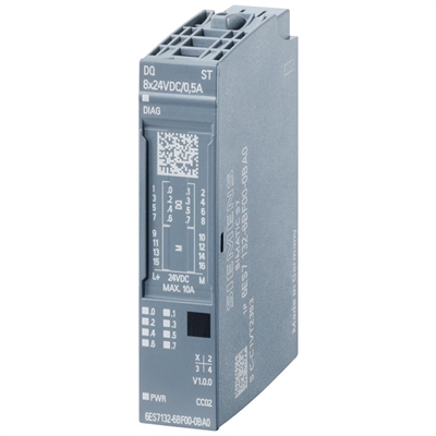 Siemens: SIMATIC ET 200SP, digital output module  6ES7132-6BF00-0CA0