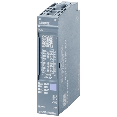 Siemens: SIMATIC ET 200SP, Analog input module 6ES7134-6JD00-0CA1