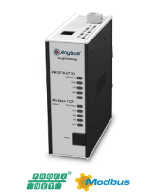 AnybusÂ® X-gateway - Modbus TCP Server - PROFINET-IO Device AB7650