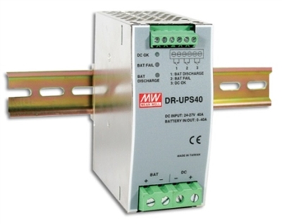 Mean Well: DIN Rail Power Supply (DR-UPS40)