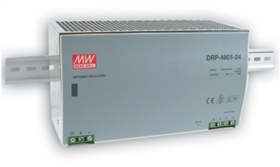 Mean Well: DIN Rail Power Supply (DRP-480S)