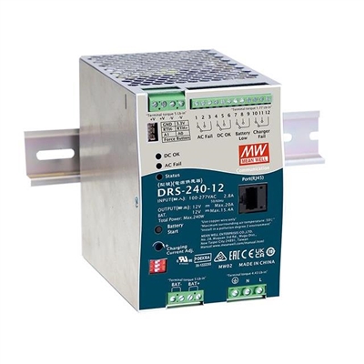 MEAN WELL: DIN Rail Security Power Supply DRS-240-12