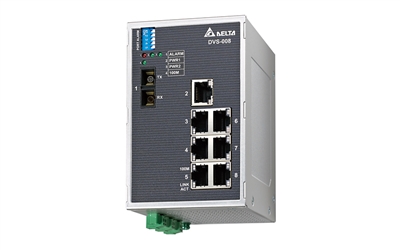 Delta: Industrial Ethernet Solution (DVS-008W01-SC01 Series)