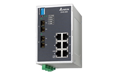 Delta: Industrial Ethernet Solution (DVS-008W01-SC02 Series)