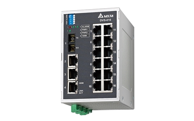 Delta: Industrial Ethernet Solution (DVS-016W01-MC01 Series)