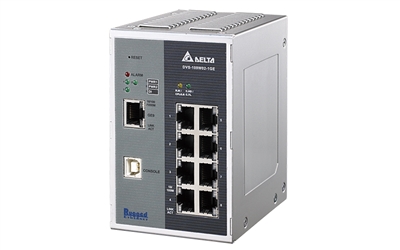 Delta: Industrial Ethernet Solution (DVS-109W02-1GE Series)
