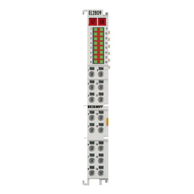 Beckhoff: Fieldbus components for all common I/Os and fieldbus systems EtherCAT Terminal EL2809