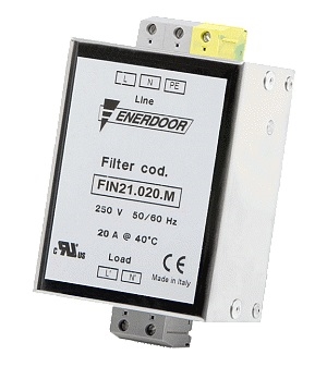 Enerdoor: Single Phase RFI Filter (FIN21 Series)