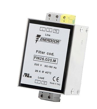 Enerdoor: Single Phase RFI Filter (FIN26 Series)