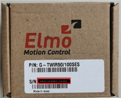 Elmo Motion Control: Gold Servo Drives G-TWIR50/100SES