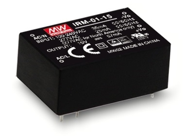 Mean Well: Open Frame Switching Power Supply (IRM-01 Series)
