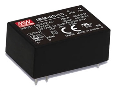 Mean Well: Open Frame Switching Power Supply (IRM-03 Series)