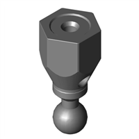 Heidenhain: Calibration Ball with Holder for Machine Optimization through Touch Probes KKH