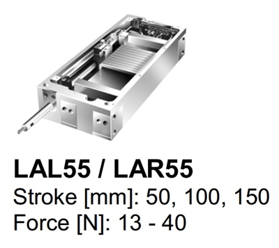 SMAC: Linear Rotary Actuators (LAR55-100-55)