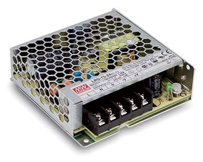 Mean Well: Enclosed Switching Power Supply (LRS-75 Series)
