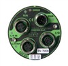 JVL: PROFINET with M12 connectors few IO. MAC00-EP4