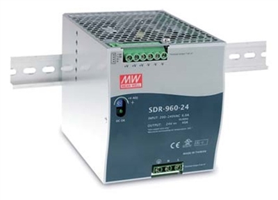 Mean Well: DIN Rail Power Supply (SDR-960)