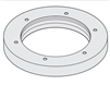 Heidenhain: Scale drum with centering collar (TTR ERM 2400 Series)