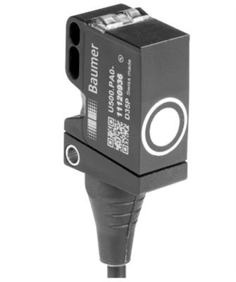 Baumer: Ultrasonic Proximity Sensors U500.PA0-GP1B.72CU