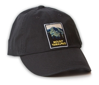 Baseball Cap - Mount Tamalpais - Black