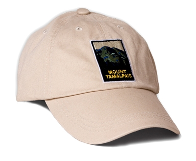 Baseball Cap - Mount Tamalpais - Tan