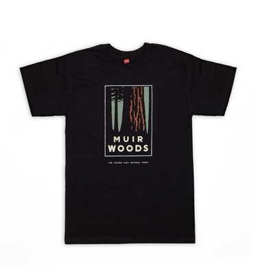 T-Shirt - Muir Woods - Black
