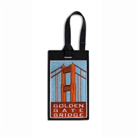 Luggage Tag - Golden Gate Bridge Vintage