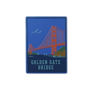 Magnet - Golden Gate Bridge and Birds
