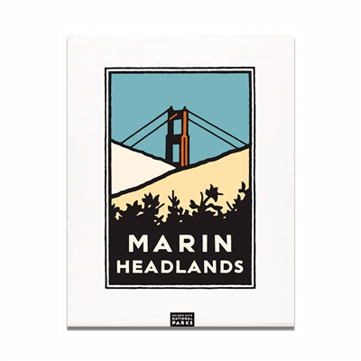 Unframed Poster - Marin Headlands