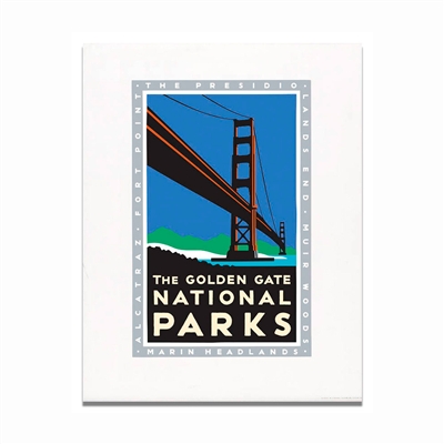 Unframed Poster - Golden Gate National Parks