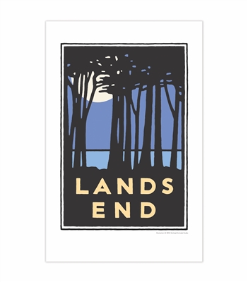 11X17 Print- Lands End