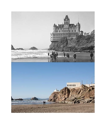 Lenticular Postcard Cliff House