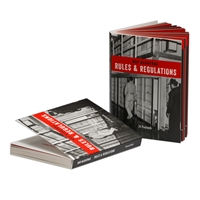 Postcard Book - Alcatraz Rules & Regulations