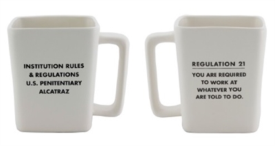 Alcatraz Regulation 21 Mug