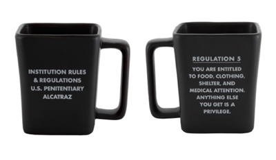 Alcatraz Regulation 5 Mug