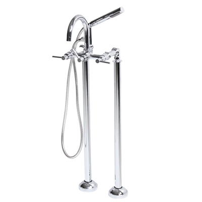 Penhaglion No.17 Free Standing Tub Filler in Chrome