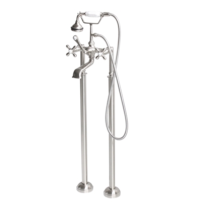 <b>Penhaglion</b><br>No.97 Free Standing Tub Filler in Brushed Nickel