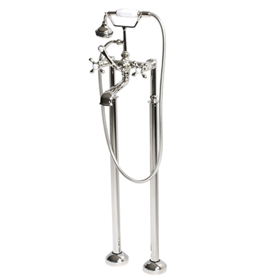 <b><center>Penhaglion No.97</b><br> Free Standing Tub Filler in Polished Nickel