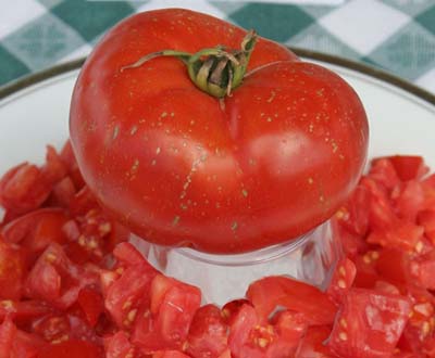 Speckled Siberian Tomato
