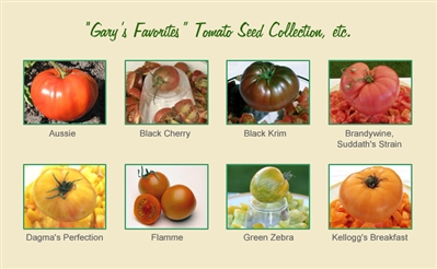 Gary's Favorites Tomato Seed Collection