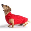 Cherry Red Dachshund Fleece Sweater