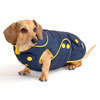 Navy Blue Blizzard Dachshund Parka with Thinsulate