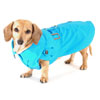 Turquoise Dachshund Trenchcoat