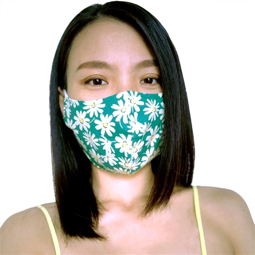 Dancing Daisies Face Mask