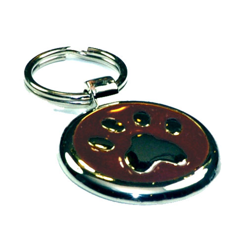 Chocolate Paw Dachshund ID Tag