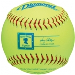 Diamond 11" Dizzie Youth League Fastpitch Softballs 11RYSC - 6 Dozen