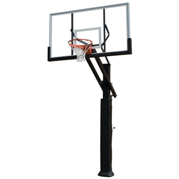 Grizzly Adjustable In Ground Heavy Duty Basketball System