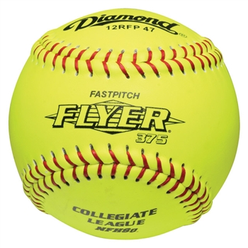 Diamond 12" College NFHS Fastpitch Softballs - 6 Dozen