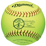 Diamond 12" Dixie League Official Game Fastpitch Softballs 12RY - 6 Dozen