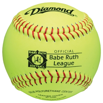 Diamond Sports 12" Babe Ruth Official Game Softball 12RYSC BR - 6 Dozen